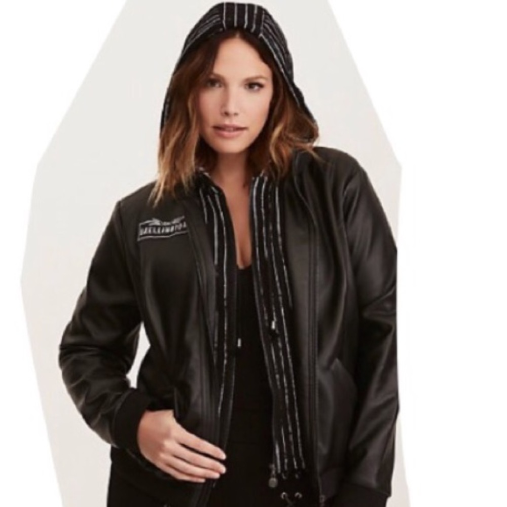 Nightmare before Christmas faux leather jacket - Picture 4 of 8